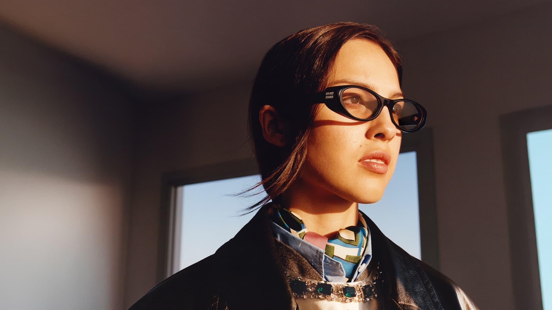 Miu Miu frames at Vision Palace Optical Brooklyn