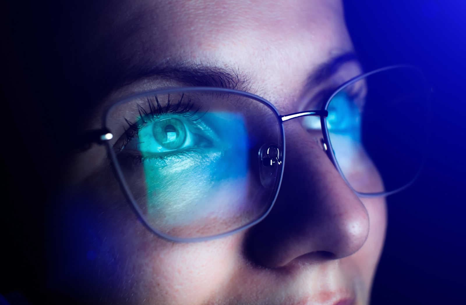 Blue Light Lenses frames at Vision Palace Optical Brooklyn